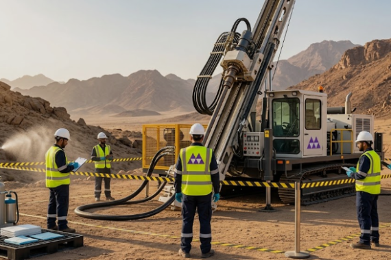 Drilling HSE consultancy in Saudi Arabia providing health, safety, and environmental management for mining and mineral exploration drilling operations.